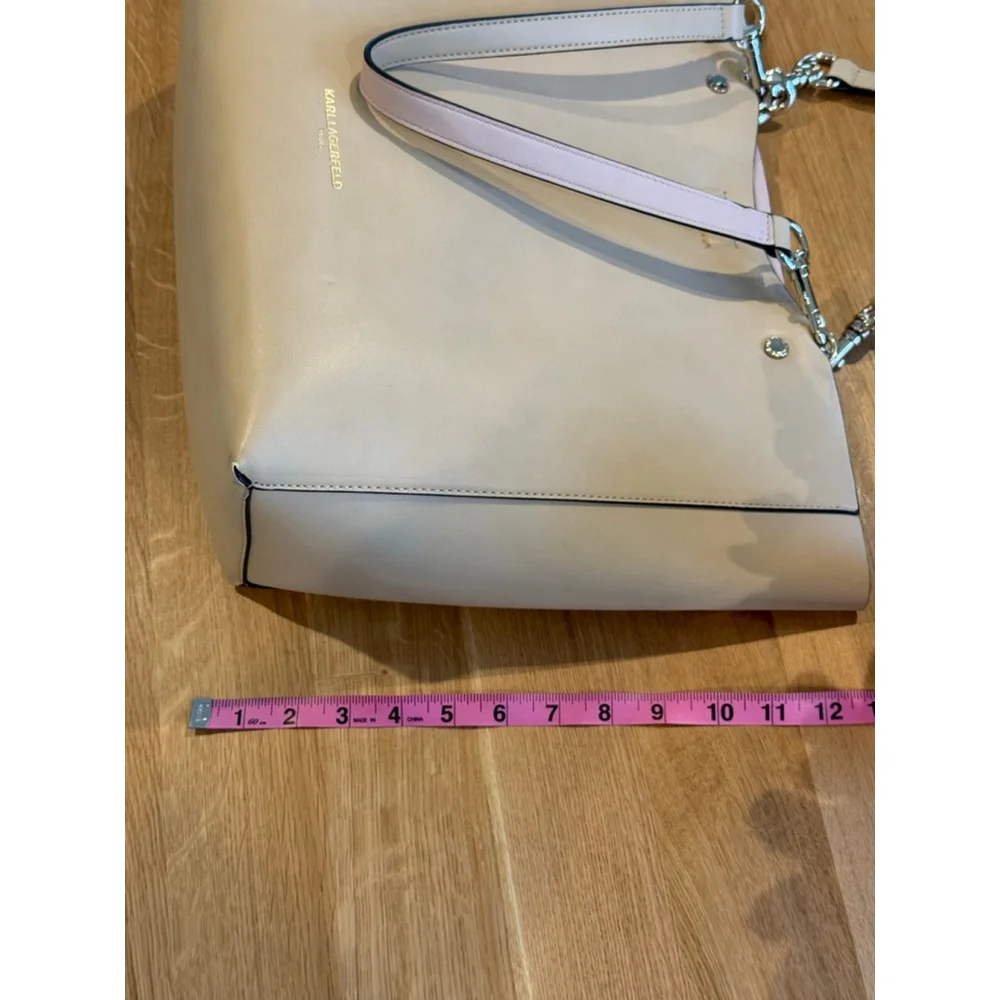 Women's KARL LAGERFELD PARIS Tote Bag One Size Beige